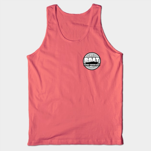 PT Boat (Small logo) Tank Top by TCP